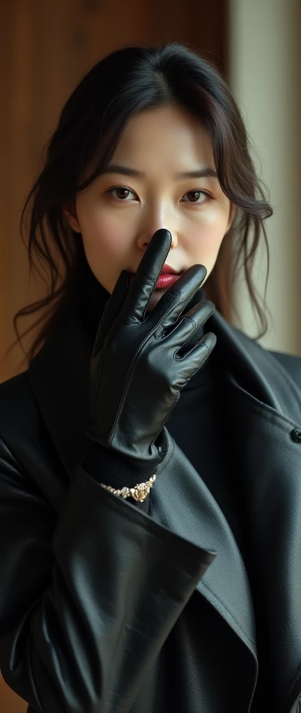 (1990s amateur 4K hyper-realistic black leather gloves handjob photograph:1.8), 2 Korean actress female, (1990s an artistic representation of 49-year-old Korean fashion model actress wearing hyper-realistic black leather long gloves and double trench long coats full body:1.8 and A housewife cumshots profusely with a long black leather glove, cumshots in the face with a long black leather glove, teases her pussy with a long black leather glove with a smile, and squirts housewife with toy penis resting on her face:1.8), nice big cock,(Lots of with long black leather gloves and facial with long black leather gloves housewife), (4K hyper-realistic black leather long gloves fellatio cumshot over, 4K hyper-realistic black leather long gloves cum over, 4K hyper-realistic black leather long gloves cum over on face, (4K hyper-realistic black leather long gloves cum over in mouth, thick cocks), 4K hyper-realistic black leather long gloves cumshot, her hyper-realistic black leather long gloves and hyper-realistic black leather trench long coat full body:1.8, technicolor film, film grain, 1980s, pleasure, playful smile, 4K hyper-realistic black leather double trench long coats, 4K hyper-realistic black leather long gloves cum over on tongue, hyper-realistic black leather long gloves and lots of cum over on face, Here is she strokes his cock with cum shot over hyper-realistic black leather long gloves.