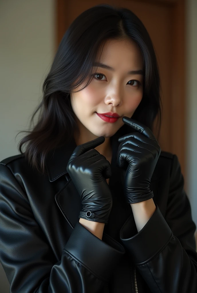 (1990s amateur 4K hyper-realistic black leather gloves handjob photograph:1.8), 2 Korean actress female, (1990s an artistic representation of 49-year-old Korean fashion model actress wearing hyper-realistic black leather long gloves and double trench long coats full body:1.8 and A housewife cumshots profusely with a long black leather glove, cumshots in the face with a long black leather glove, teases her pussy with a long black leather glove with a smile, and squirts housewife with toy penis resting on her face:1.8), nice big cock,(Lots of with long black leather gloves and facial with long black leather gloves housewife), (4K hyper-realistic black leather long gloves fellatio cumshot over, 4K hyper-realistic black leather long gloves cum over, 4K hyper-realistic black leather long gloves cum over on face, (4K hyper-realistic black leather long gloves cum over in mouth, thick cocks), 4K hyper-realistic black leather long gloves cumshot, her hyper-realistic black leather long gloves and hyper-realistic black leather trench long coat full body:1.8, technicolor film, film grain, 1980s, pleasure, playful smile, 4K hyper-realistic black leather double trench long coats, 4K hyper-realistic black leather long gloves cum over on tongue, hyper-realistic black leather long gloves and lots of cum over on face, Here is she strokes his cock with cum shot over hyper-realistic black leather long gloves.