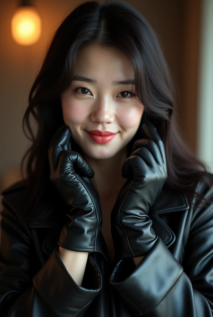 (1990s amateur 4K hyper-realistic black leather gloves handjob photograph:1.8), 2 Korean actress female, (1990s an artistic representation of 49-year-old Korean fashion model actress wearing hyper-realistic black leather long gloves and double trench long coats full body:1.8 and A housewife cumshots profusely with a long black leather glove, cumshots in the face with a long black leather glove, teases her pussy with a long black leather glove with a smile, and squirts housewife with toy penis resting on her face:1.8), nice big cock,(Lots of with long black leather gloves and facial with long black leather gloves housewife), (4K hyper-realistic black leather long gloves fellatio cumshot over, 4K hyper-realistic black leather long gloves cum over, 4K hyper-realistic black leather long gloves cum over on face, (4K hyper-realistic black leather long gloves cum over in mouth, thick cocks), 4K hyper-realistic black leather long gloves cumshot, her hyper-realistic black leather long gloves and hyper-realistic black leather trench long coat full body:1.8, technicolor film, film grain, 1980s, pleasure, playful smile, 4K hyper-realistic black leather double trench long coats, 4K hyper-realistic black leather long gloves cum over on tongue, hyper-realistic black leather long gloves and lots of cum over on face, Here is she strokes his cock with cum shot over hyper-realistic black leather long gloves.
