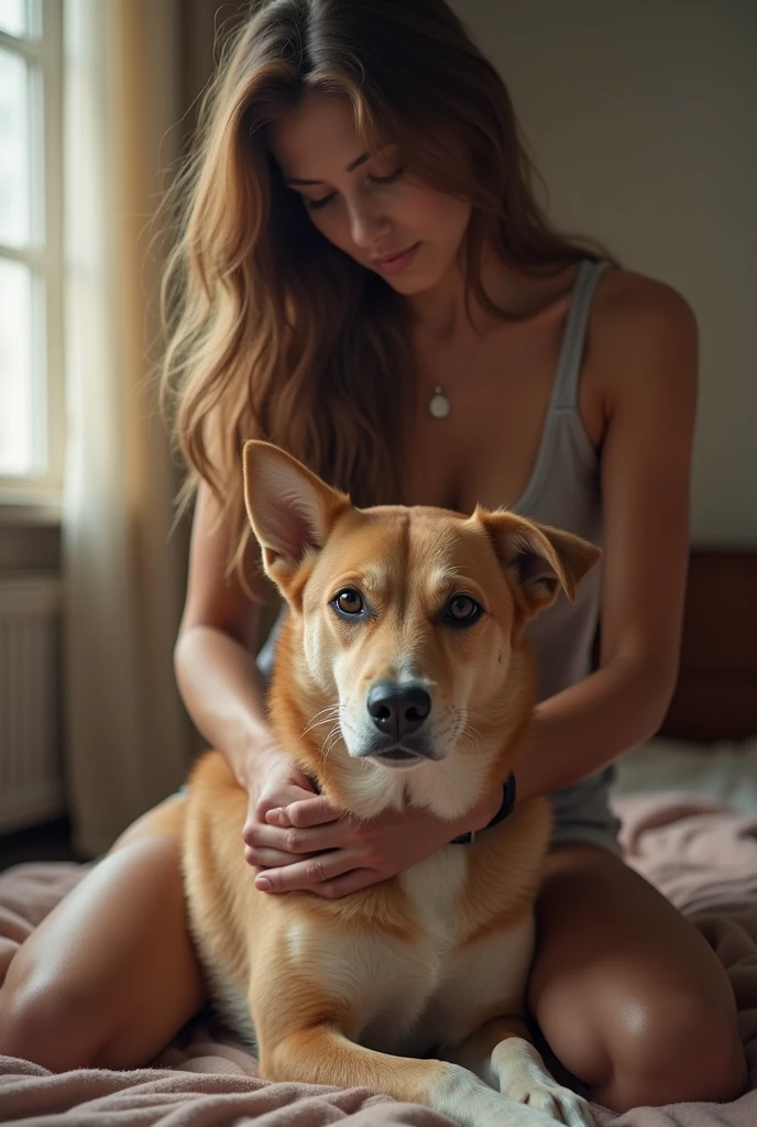 Women got fuck by a dog