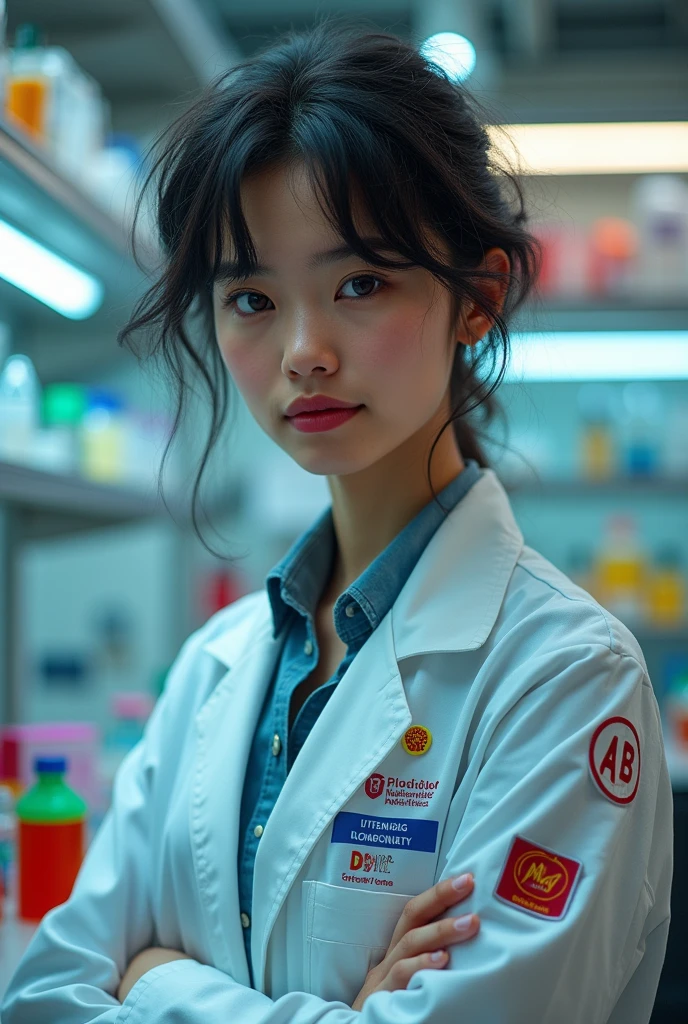 A person with blood group AB