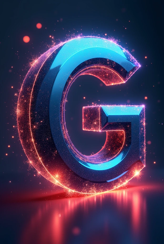 Ffusion betwin the letters "R" and "G" to ceate a new letter
