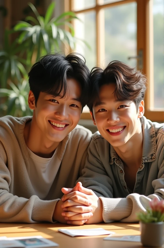 Jeon Jungkook and Park Jimin as a happily married couple