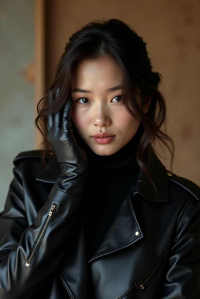 (1990s amateur 4K hyper-realistic black leather gloves handjob photograph:1.8), 2 Korean actress female, (1990s an artistic representation of 49-year-old Korean fashion model actress wearing hyper-realistic black leather long gloves and double trench long coats full body:1.8 and A housewife cumshots profusely with a long black leather glove, cumshots in the face with a long black leather glove, teases her pussy with a long black leather glove with a smile, and squirts housewife with toy penis resting on her face:1.8), nice big cock,(Lots of with long black leather gloves and facial with long black leather gloves housewife), (4K hyper-realistic black leather long gloves fellatio cumshot over, 4K hyper-realistic black leather long gloves cum over, 4K hyper-realistic black leather long gloves cum over on face, (4K hyper-realistic black leather long gloves cum over in mouth, thick cocks), 4K hyper-realistic black leather long gloves cumshot, her hyper-realistic black leather long gloves and hyper-realistic black leather trench long coat full body:1.8, technicolor film, film grain, 1980s, pleasure, playful smile, 4K hyper-realistic black leather double trench long coats, 4K hyper-realistic black leather long gloves cum over on tongue, hyper-realistic black leather long gloves and lots of cum over on face, Here is she strokes his cock with cum shot over hyper-realistic black leather long gloves.