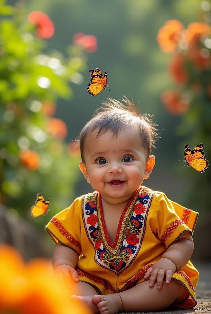 Bébé d’origine colombienne