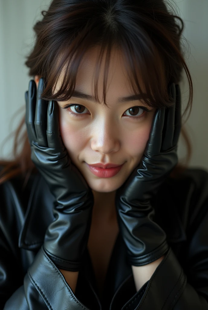 (1990s amateur 4K hyper-realistic black leather gloves handjob photograph:1.8), 2 Korean actress female, (1990s an artistic representation of 49-year-old Korean fashion model actress wearing hyper-realistic black leather long gloves and double trench long coats full body:1.8 and A housewife cumshots profusely with a long black leather glove, cumshots in the face with a long black leather glove, teases her pussy with a long black leather glove with a smile, and squirts housewife with toy penis resting on her face:1.8), nice big cock,(Lots of with long black leather gloves and facial with long black leather gloves housewife), (4K hyper-realistic black leather long gloves fellatio cumshot over, 4K hyper-realistic black leather long gloves cum over, 4K hyper-realistic black leather long gloves cum over on face, (4K hyper-realistic black leather long gloves cum over in mouth, thick cocks), 4K hyper-realistic black leather long gloves cumshot, her hyper-realistic black leather long gloves and hyper-realistic black leather trench long coat full body:1.8, technicolor film, film grain, 1980s, pleasure, playful smile, 4K hyper-realistic black leather double trench long coats, 4K hyper-realistic black leather long gloves cum over on tongue, hyper-realistic black leather long gloves and lots of cum over on face, Here is she strokes his cock with cum shot over hyper-realistic black leather long gloves.