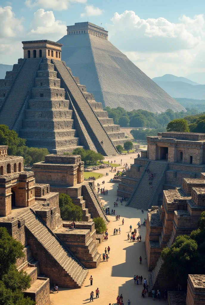 What is the function of the Teotihuacan pyramids?