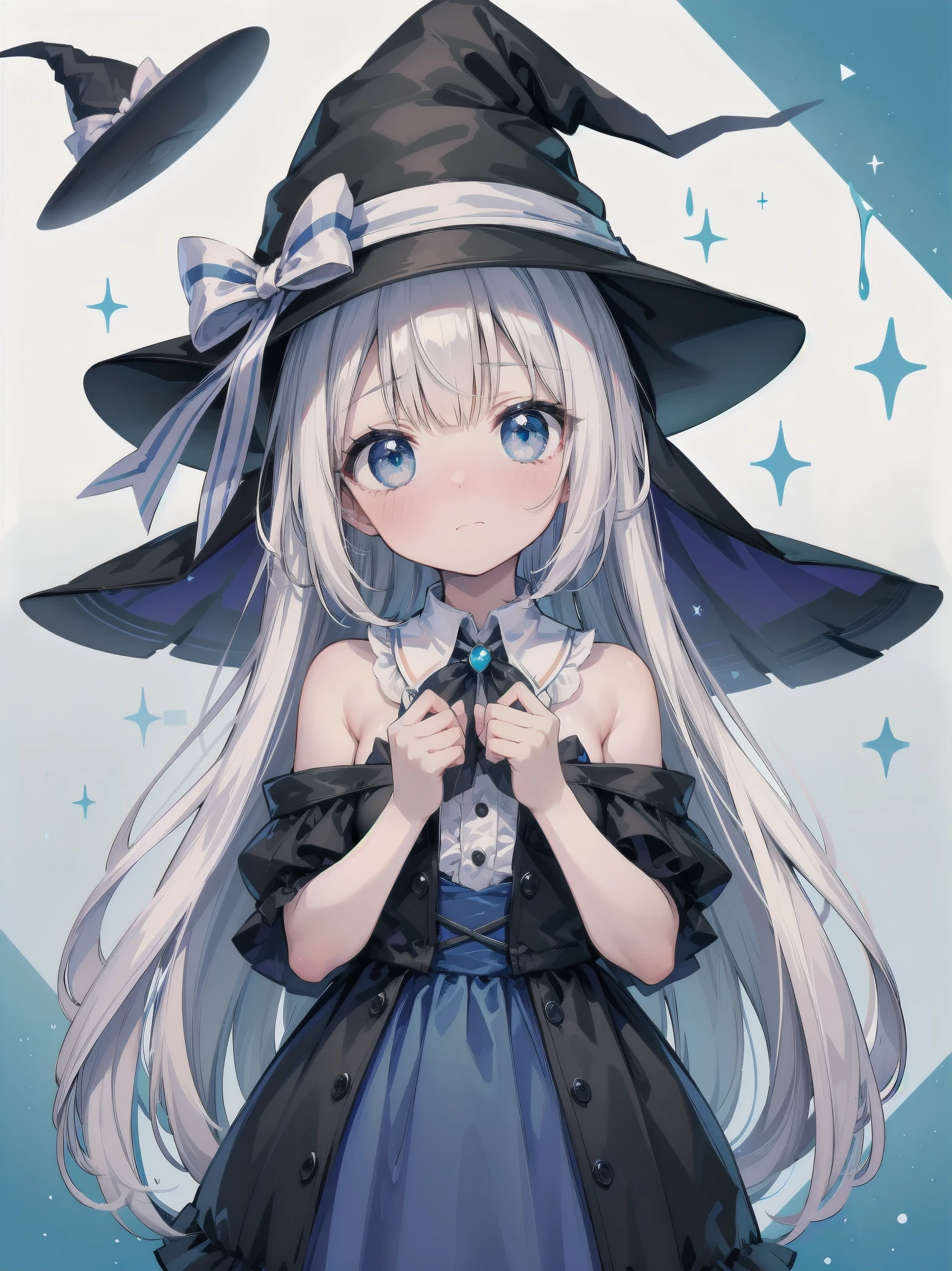 🎶, (🧙‍♀️), ✡, ✨(black hat), , Alice in Wonderland, Alone, very beautiful, cute, adorable, embarrassed, alone, blue eyes, white skin、look at viewer、looking up,kawaiitech, pastel colors, kawaii, cute colors,Alice in Wonderland, alone, very beautiful, cute, adorable, embarrassed, alone, blue eyes, white skin,skirtlift