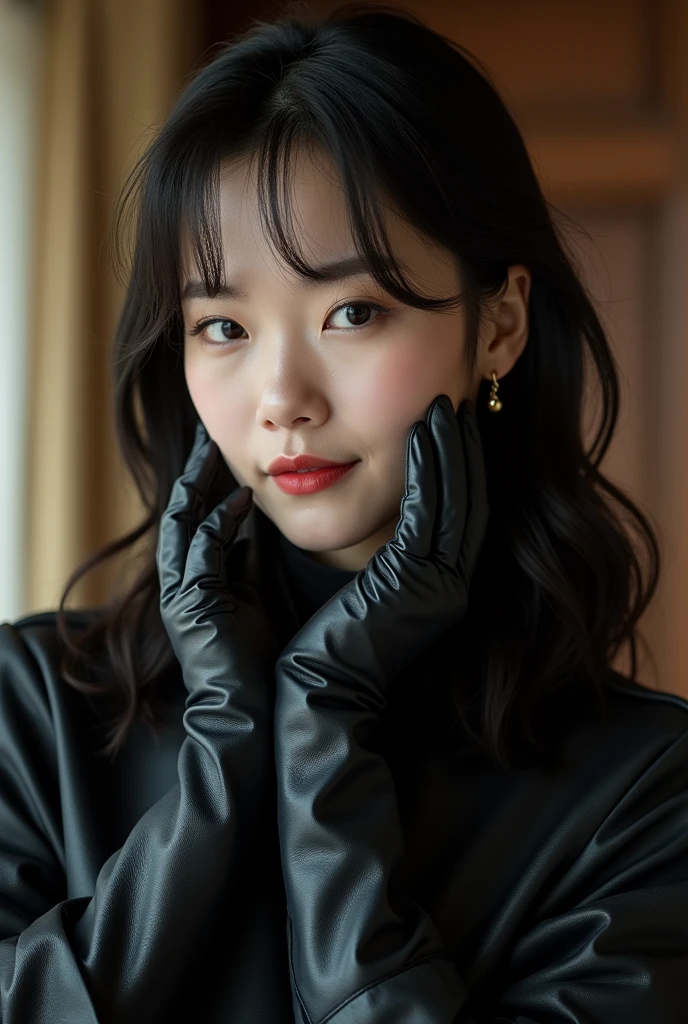 (1990s amateur 4K hyper-realistic black leather gloves handjob photograph:1.8), 2 Korean actress female, (1990s an artistic representation of 49-year-old Korean fashion model actress wearing hyper-realistic black leather long gloves and double trench long coats full body:1.8 and A housewife cumshots profusely with a long black leather glove, cumshots in the face with a long black leather glove, teases her pussy with a long black leather glove with a smile, and squirts housewife with toy penis resting on her face:1.8), nice big cock,(Lots of with long black leather gloves and facial with long black leather gloves housewife), (4K hyper-realistic black leather long gloves fellatio cumshot over, 4K hyper-realistic black leather long gloves cum over, 4K hyper-realistic black leather long gloves cum over on face, (4K hyper-realistic black leather long gloves cum over in mouth, thick cocks), 4K hyper-realistic black leather long gloves cumshot, her hyper-realistic black leather long gloves and hyper-realistic black leather trench long coat full body:1.8, technicolor film, film grain, 1980s, pleasure, playful smile, 4K hyper-realistic black leather double trench long coats, 4K hyper-realistic black leather long gloves cum over on tongue, hyper-realistic black leather long gloves and lots of cum over on face, Here is she strokes his cock with cum shot over hyper-realistic black leather long gloves.