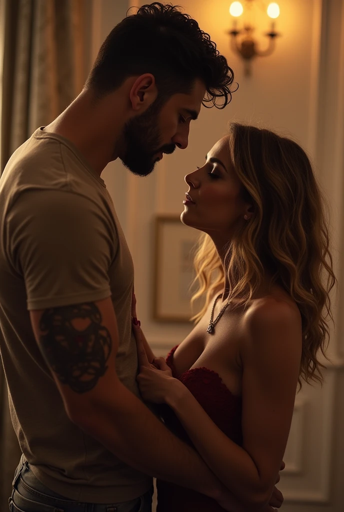 A man fucking a woman