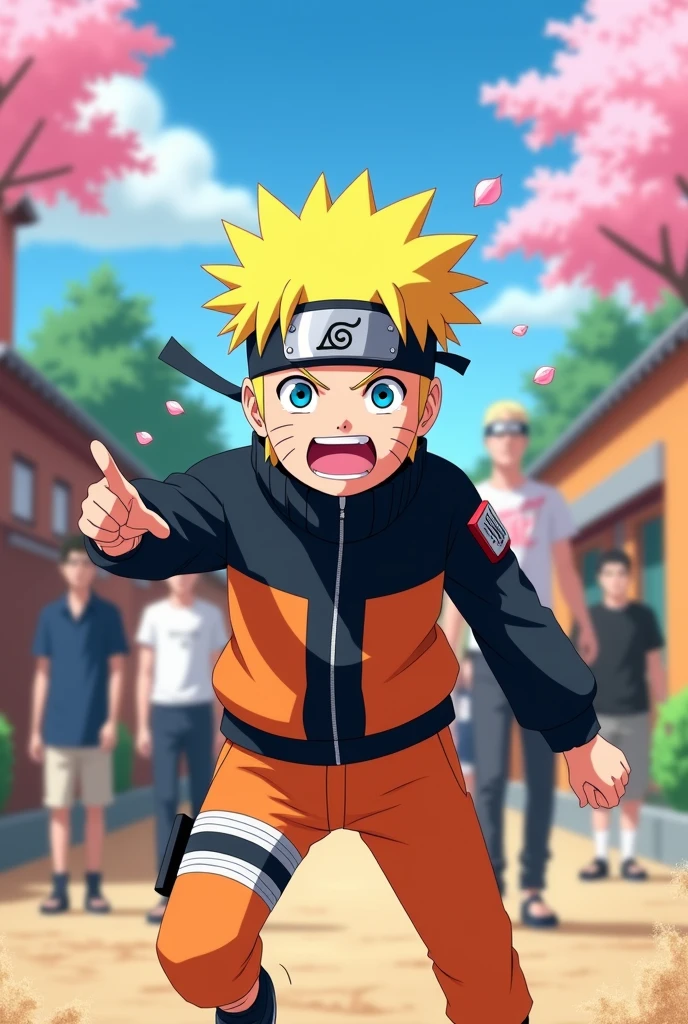 Naruto show his dick