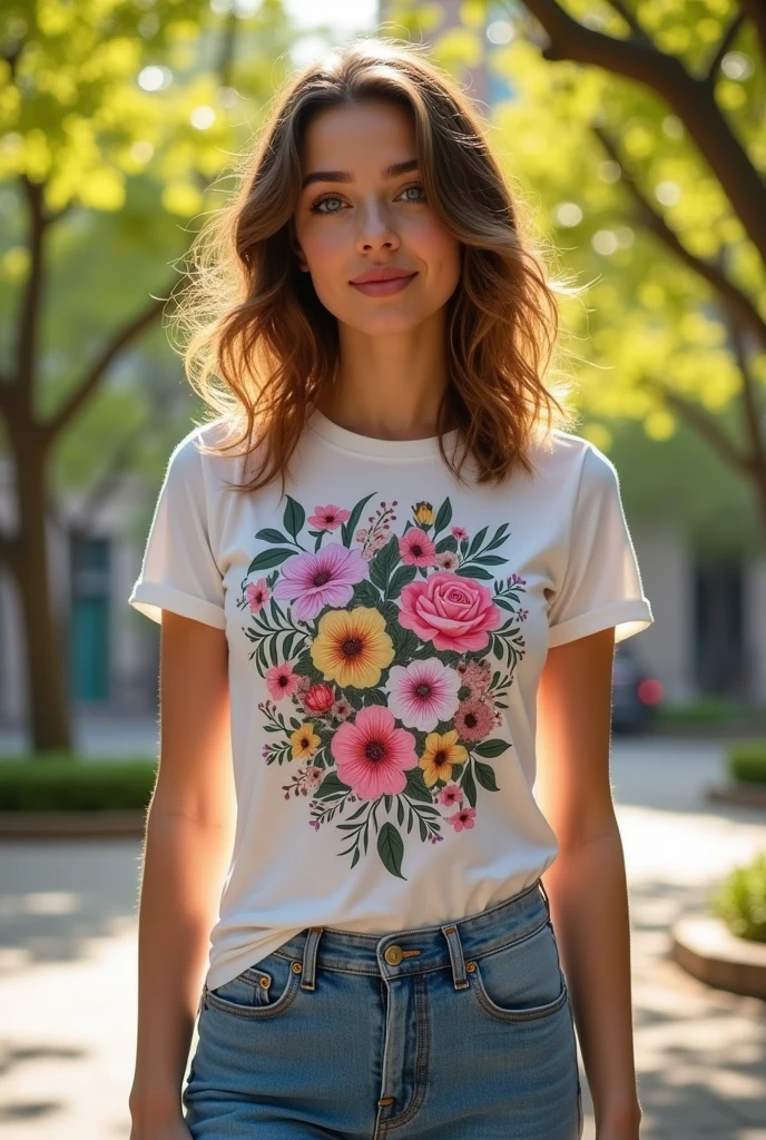 Zeesa in right size of t shirt
