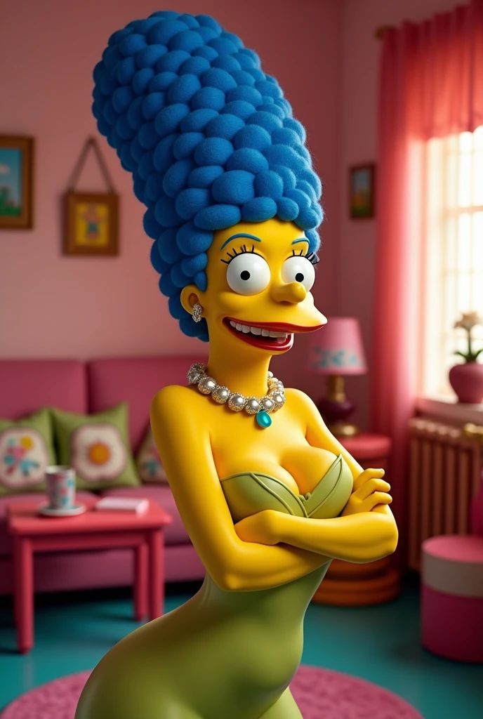 Marge Simpson sexy nua peituda