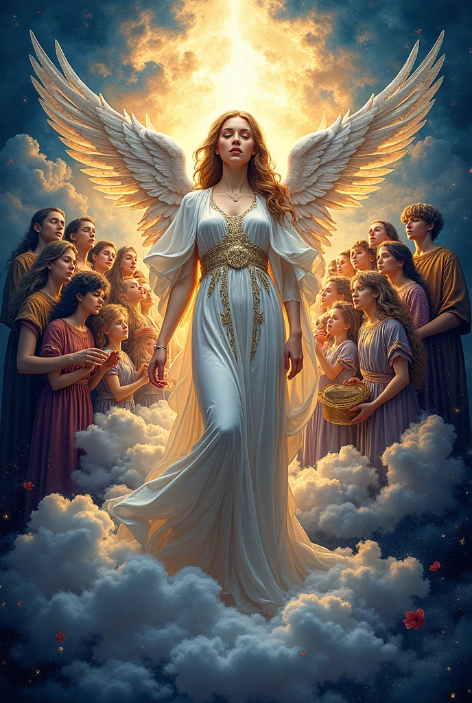 Logo Queen of heaven liturgical choir