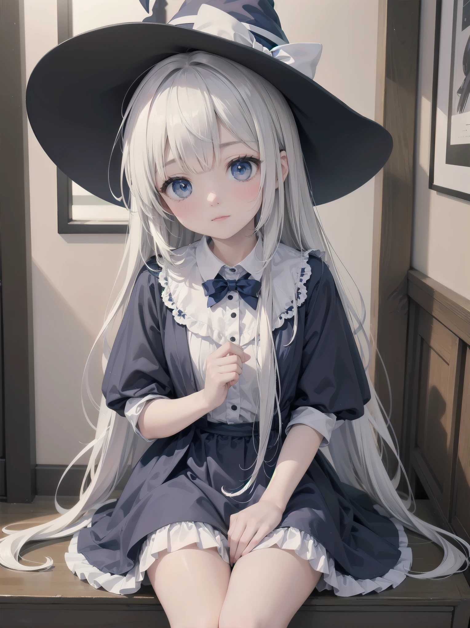 🎶, (🧙♀️), ✡, ✨(black hat), , Alice in Wonderland, Alone, very beautiful, cute, adorable, embarrassed, alone, blue eyes, white skin、look at viewer、looking up,kawaiitech, pastel colors, kawaii, cute colors,Alice in Wonderland, alone, very beautiful, cute, adorable, embarrassed, alone, blue eyes, white skin,skirtlift