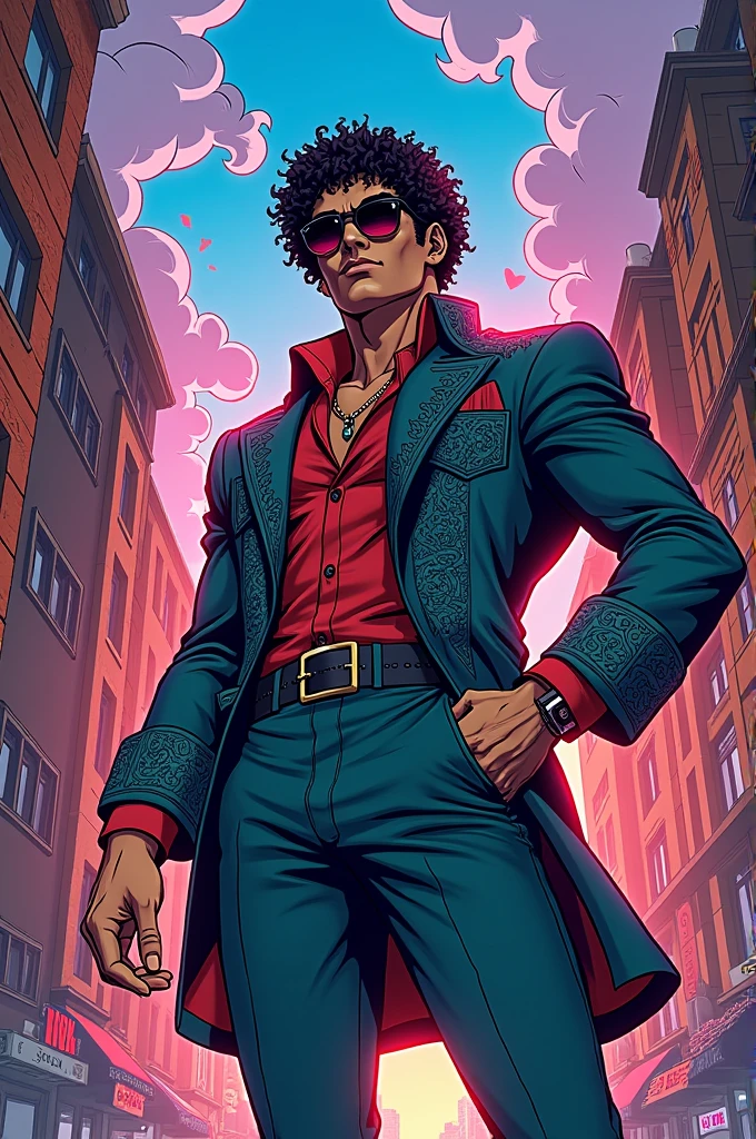 draw muhammed abdul from JoJo