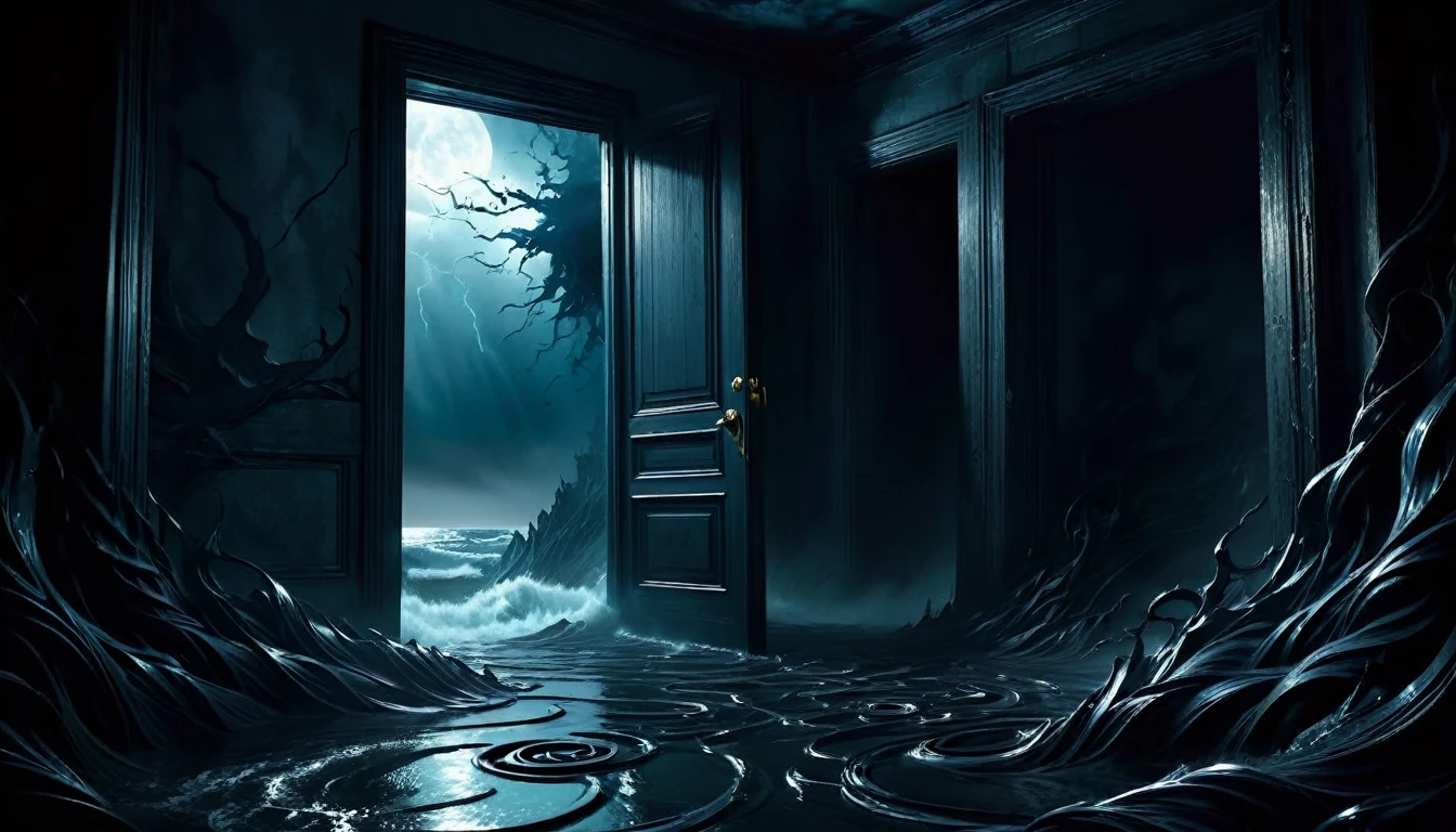 Eternal Abyss In the dark depths I roam Waves of shadows unknown Cold whispers in my ear Lost in a world of fear Echoes of broken dreams Silent Haunting screams Reach out but no one’s there Stranded in this nightmare Falling into the abyss No light No warmth No bliss Eternal night Endless fight Will I surface Find the light Shattered hopes on the shore Can’t find an open door Wandering in this haze Caught in a twisted maze Seeking a glimmer A spark Something to guide through the dark Heartbeats thunder Relentless Yet the silence feels endless Falling into the abyss No light No warmth No bliss Eternal night Endless fight Will I surface Find the light