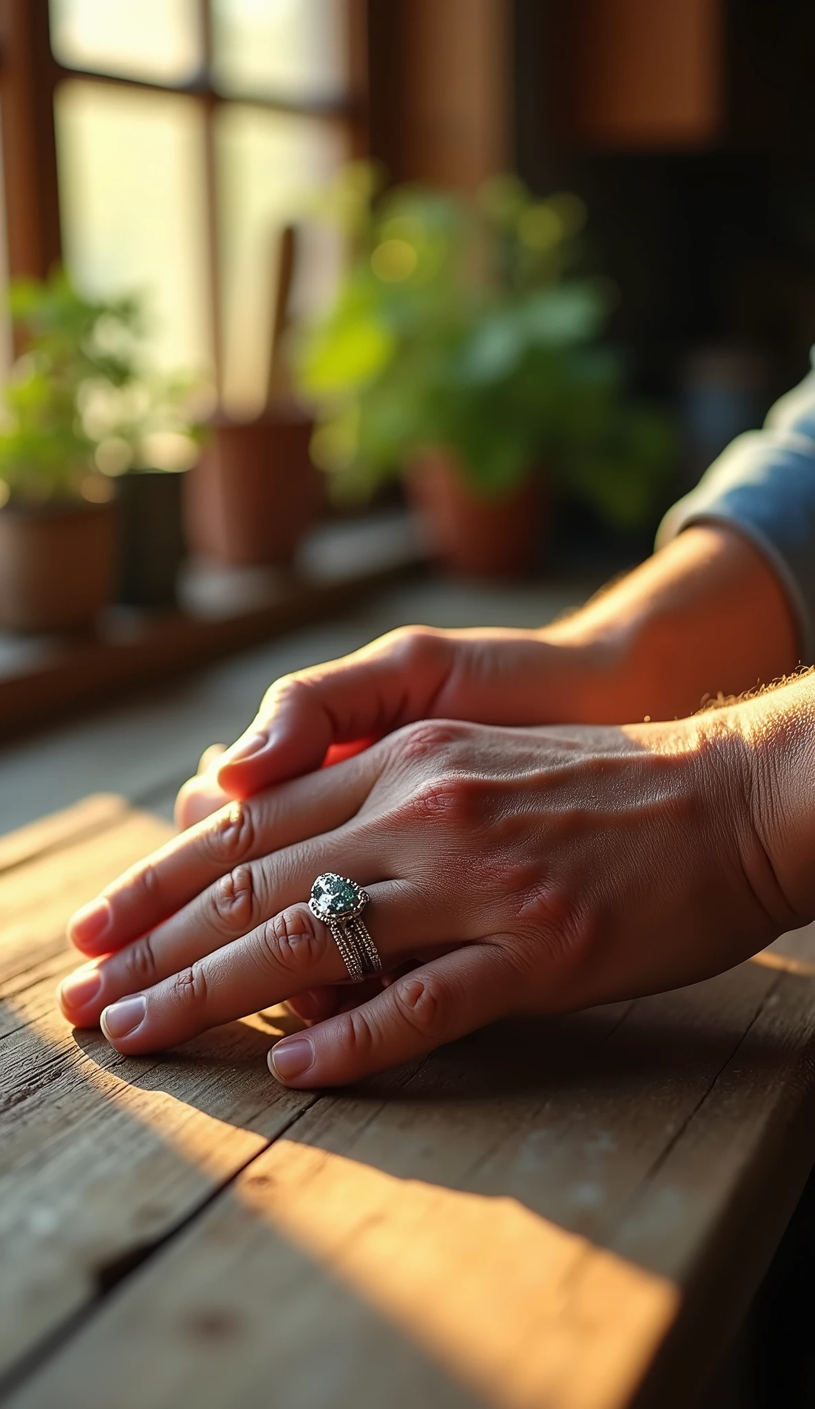 Close-up of Hands