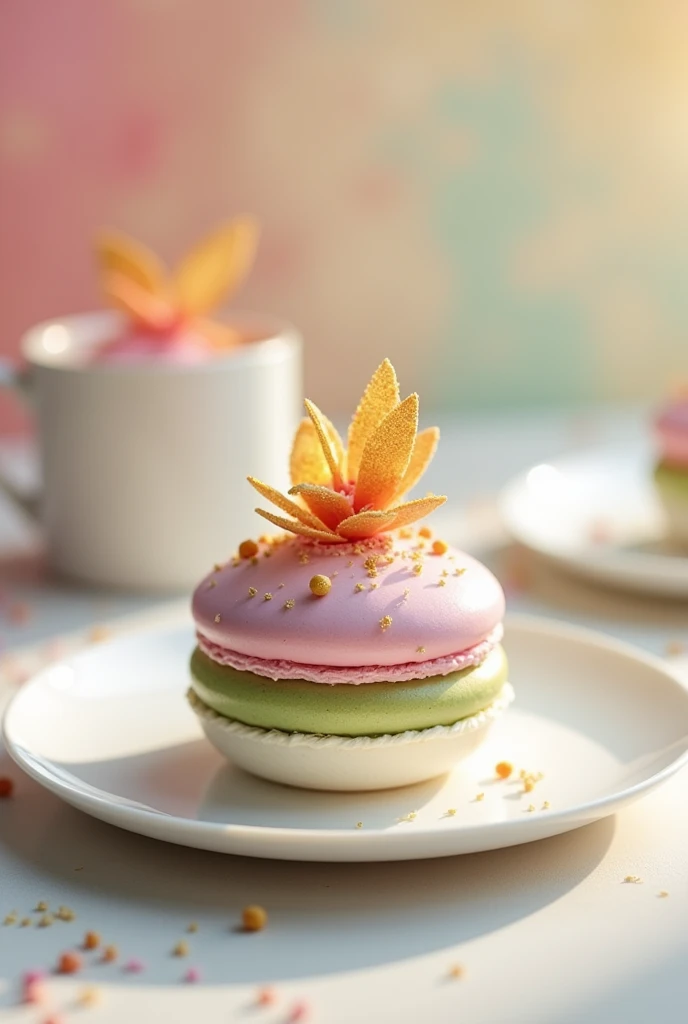 The interior of a dessert that is original, delicious, Single, Innovative, worthy of winning among all the other desserts and that everyone loves