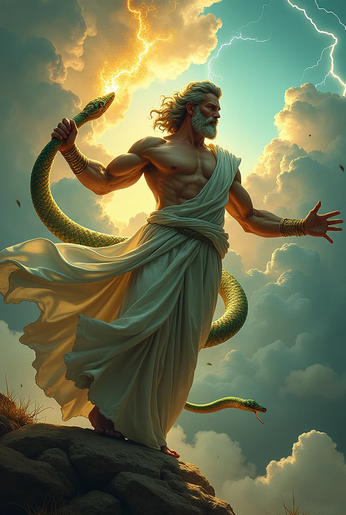 Zeus, serpe.