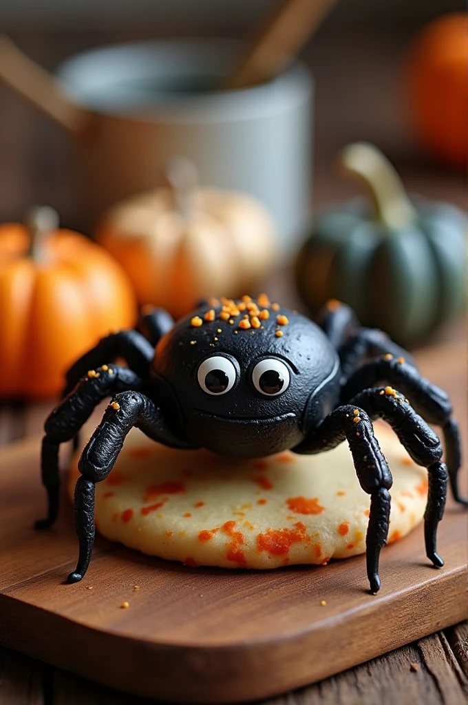 Cute Halloween Cook Spider