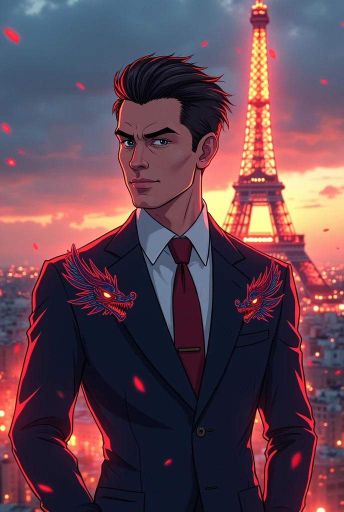 Gabriel Attal, french minister, merge with M Satan from Dragon Ball Z
