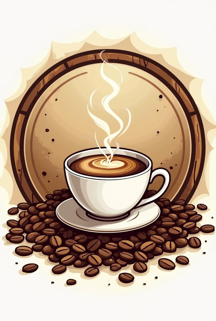 Coffee shop logo