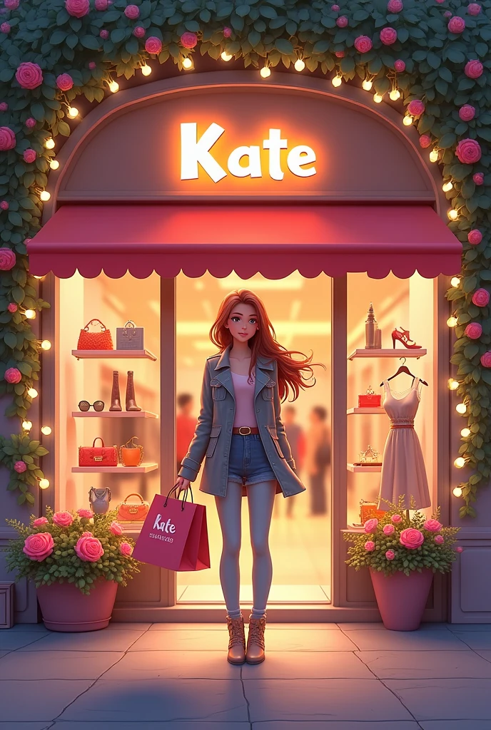 A key visual for a Kate shop