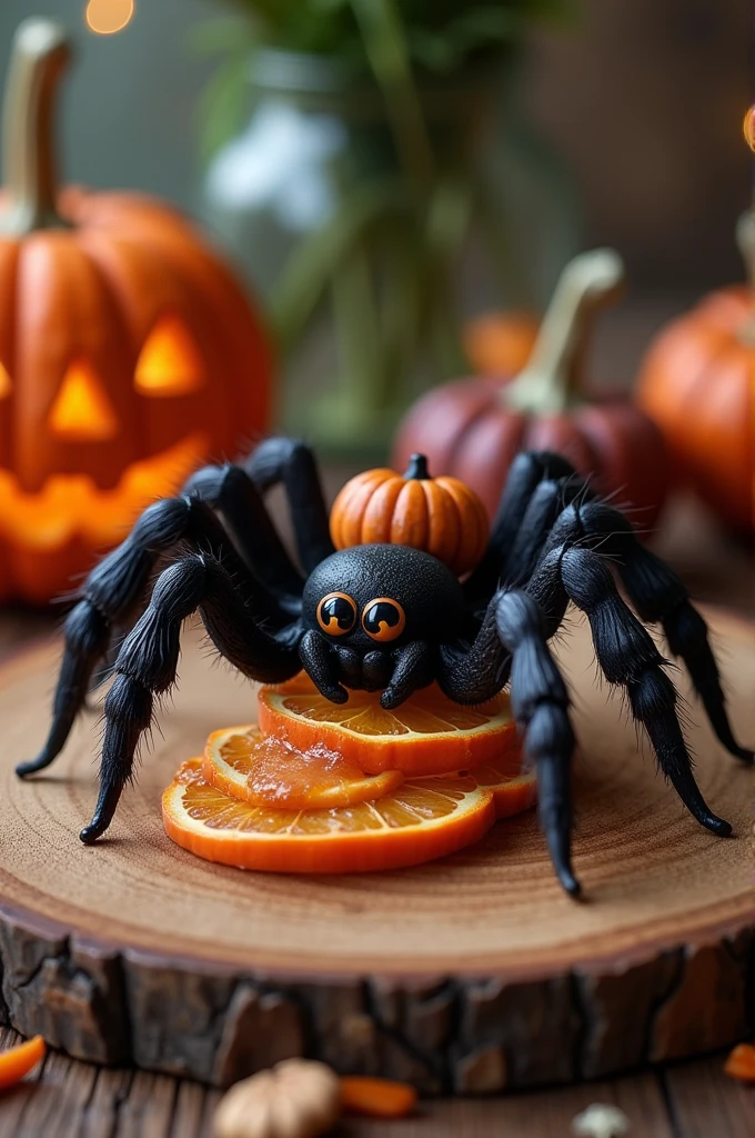 Halloween cooking spider 
