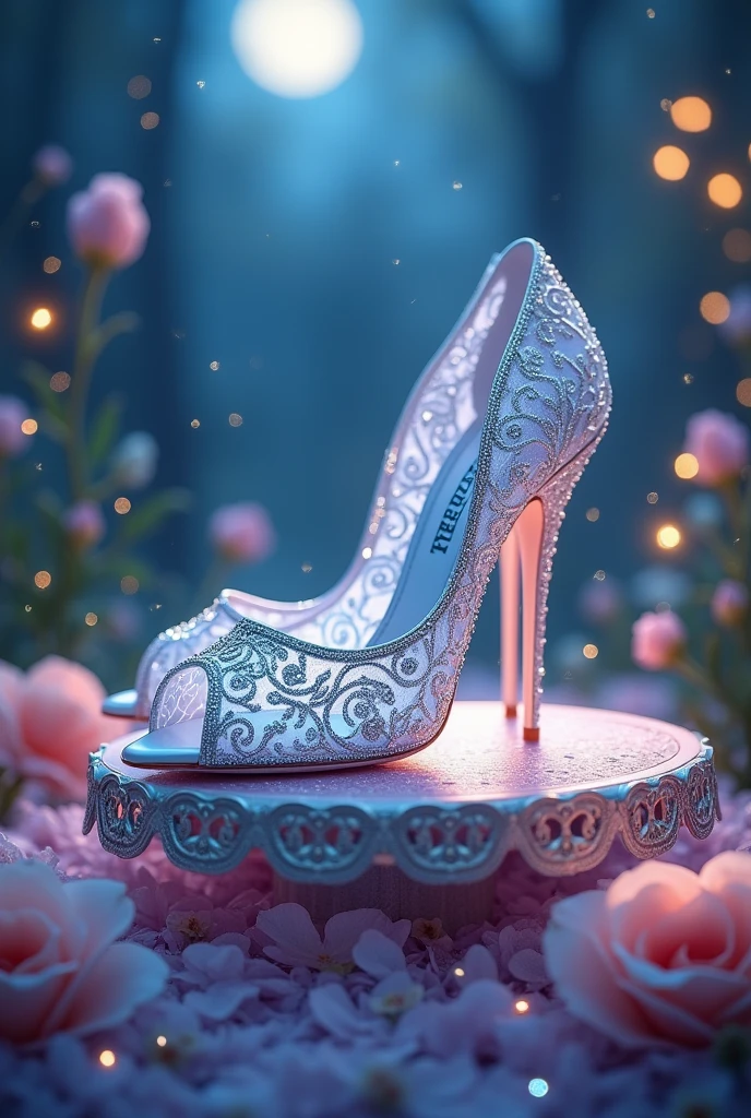 Imagine what Cinderella's heels would look like. I want a high quality image.