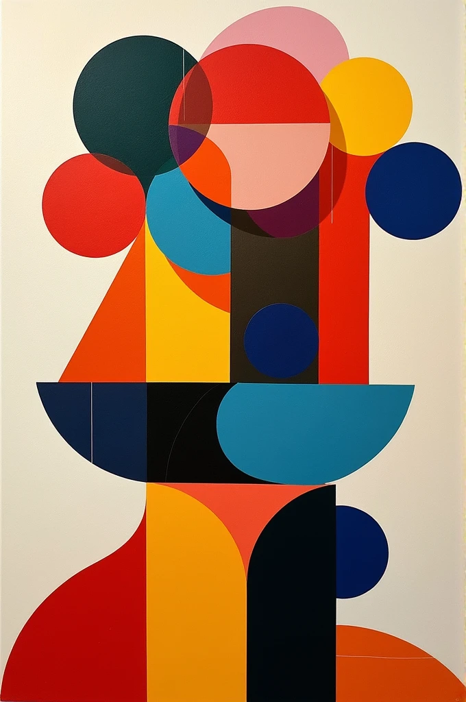 Anita Malfatti's simple plastic composition for drawing