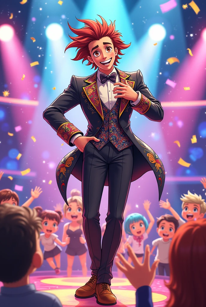 Silvio Santos as an anime character