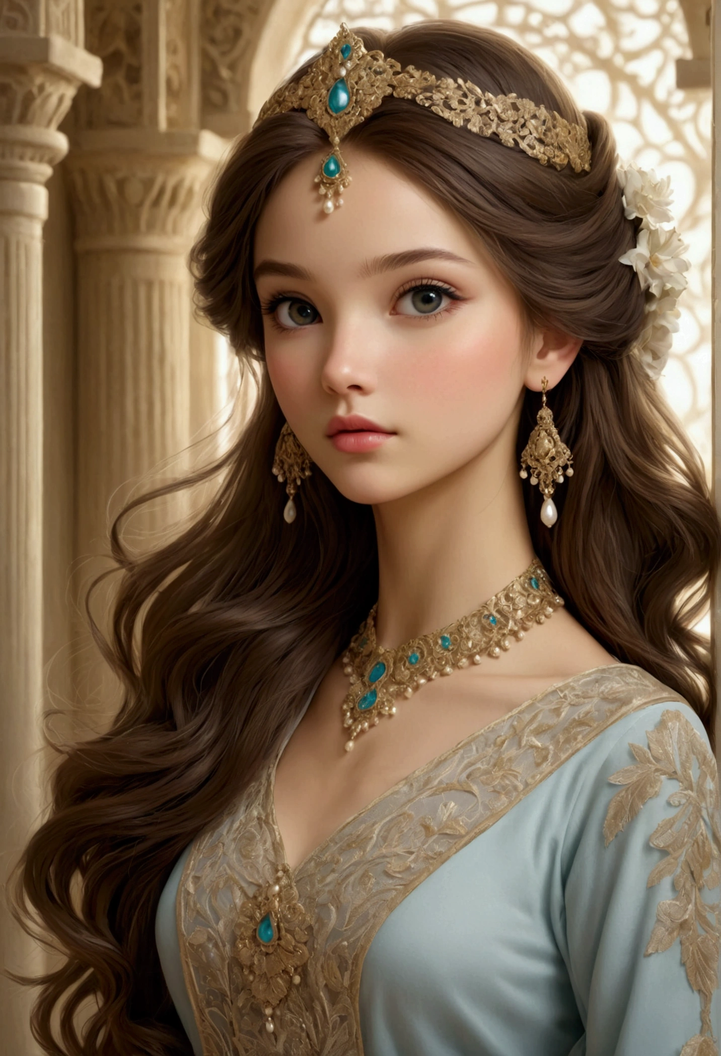 a beautiful girl