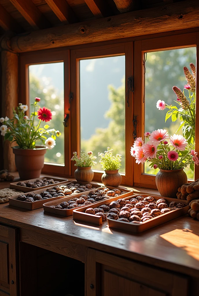 Cabaña Flores chocolates