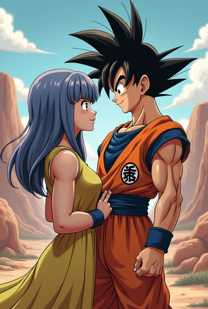 Bulma and Goku fucking