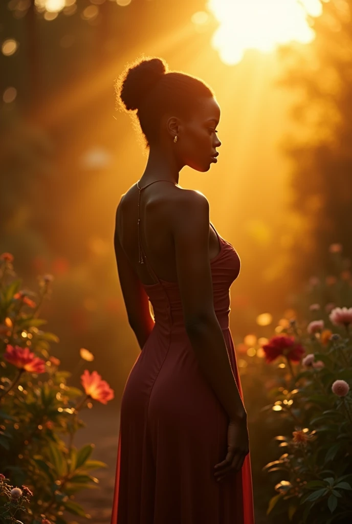 naked black woman with back 4