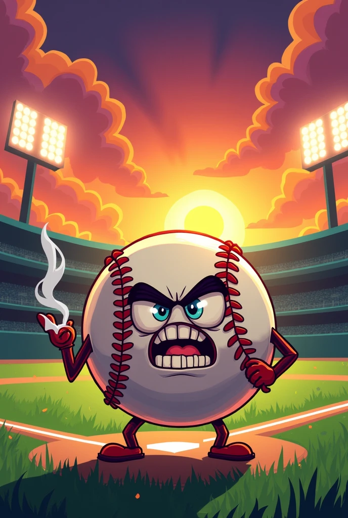 Angry Valve Baseball