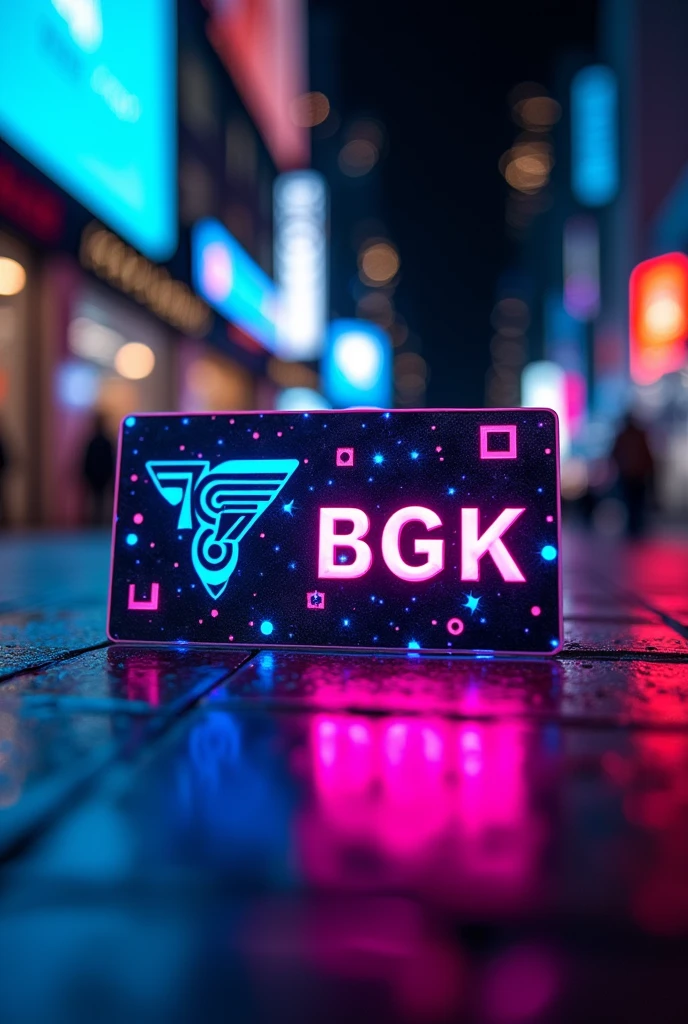  BGK Name Tag
Neon