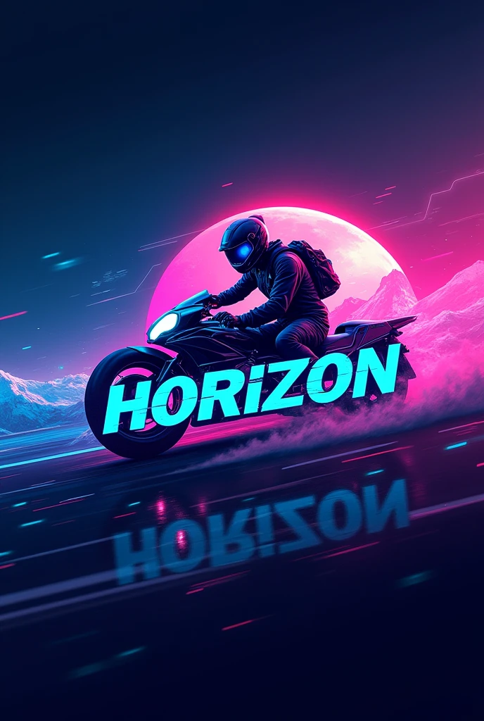 Creat a gaming logo. With name Hyper Horizon