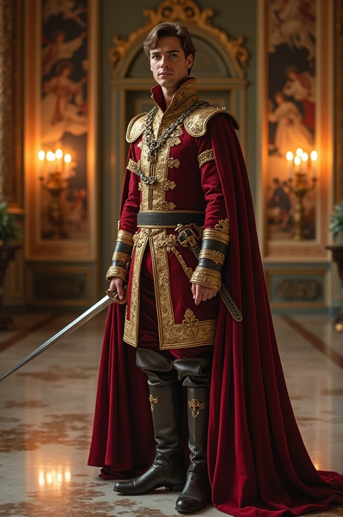 A pampered son of a lord, trained in sword combat and also intelligent and wise. Manipulator and negotiator . Eccentric and impatient