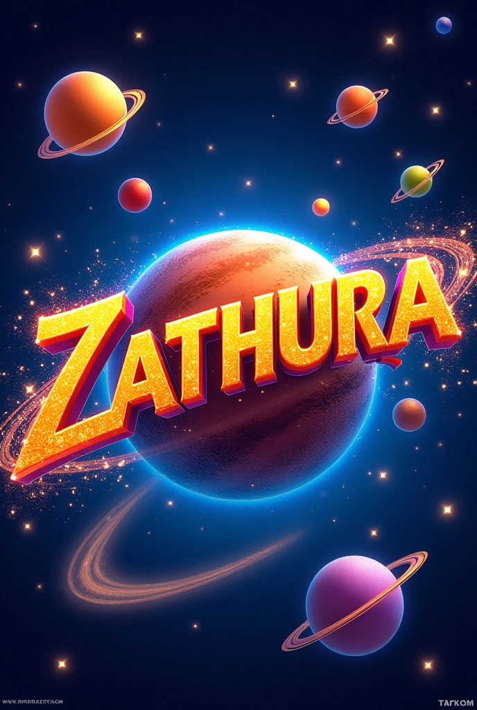 Icon inspired by the movie Zathura with the word Zathura