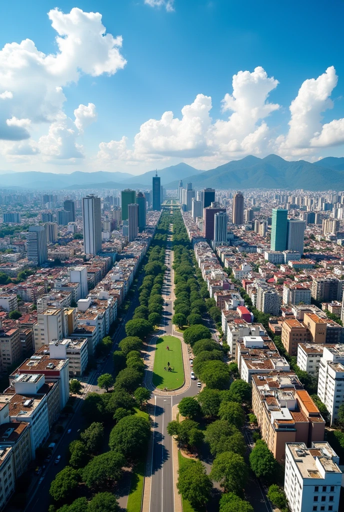 Create an image of the city of São Paulo