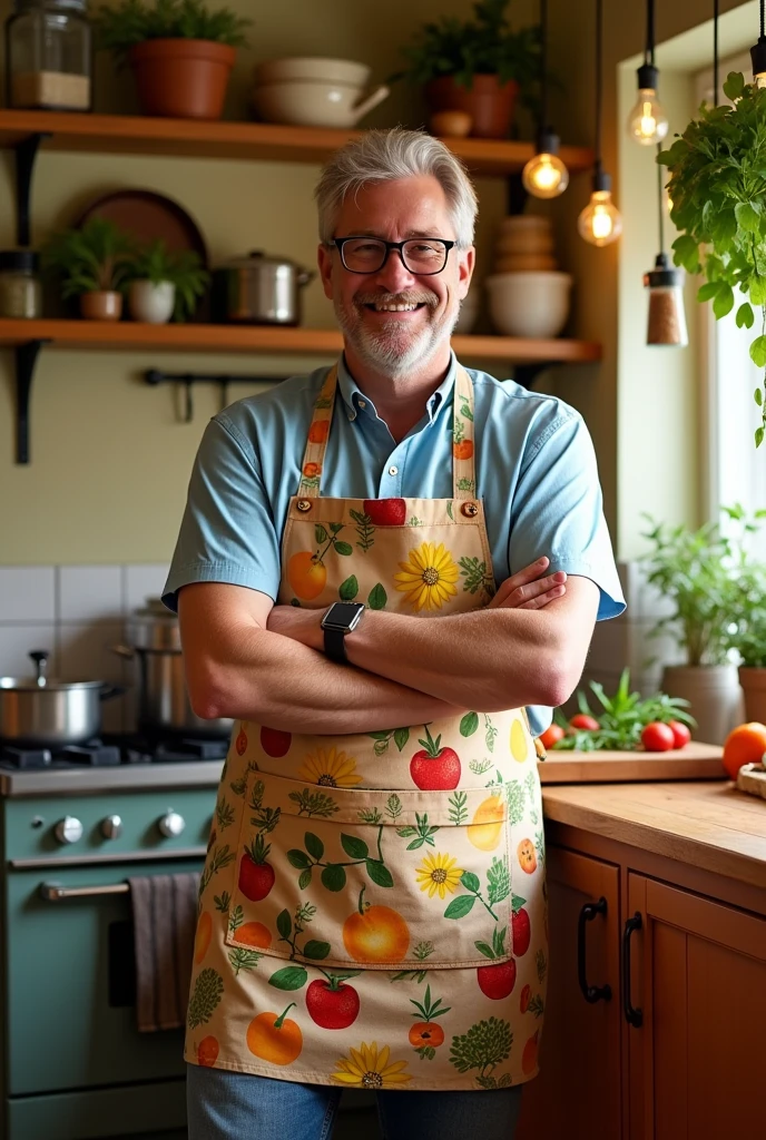 Don Simon in kitchen