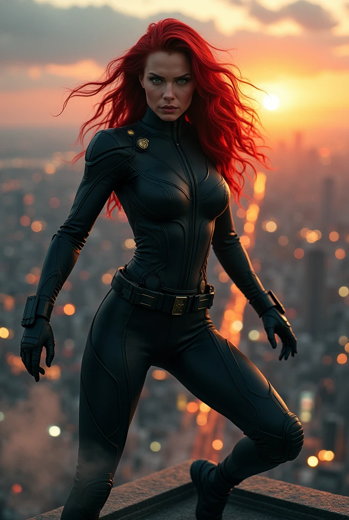Scarlett Johansson in the Avengers