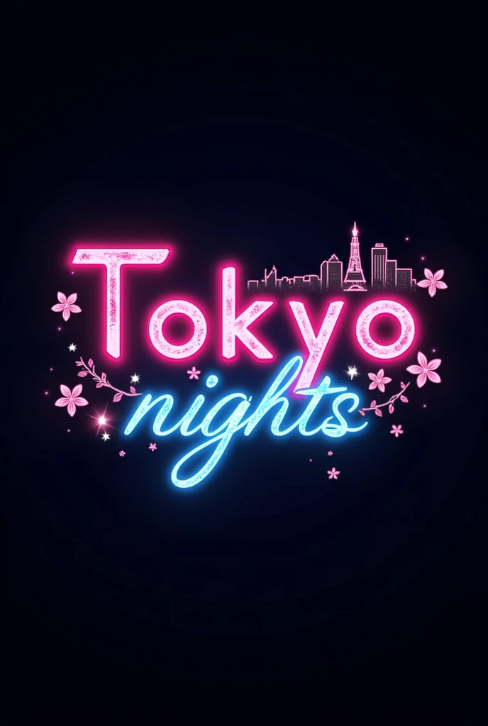 Logo that has the text Tokyo Nights RP