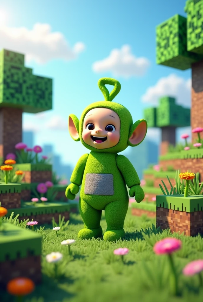 Dipsy from the Teletubbies Minecraft