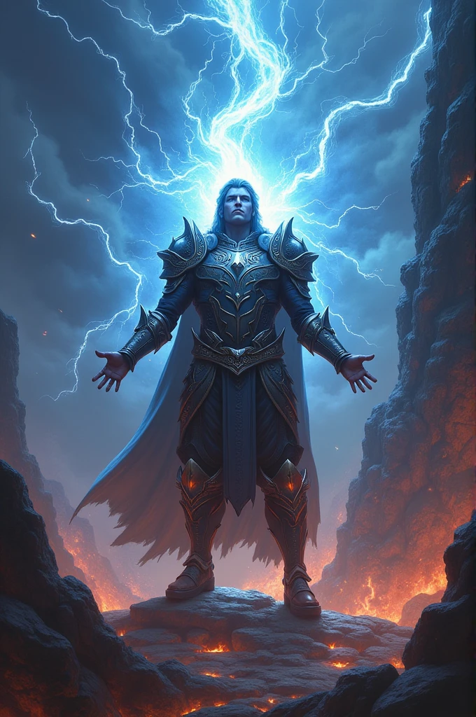 It begins by releasing a power