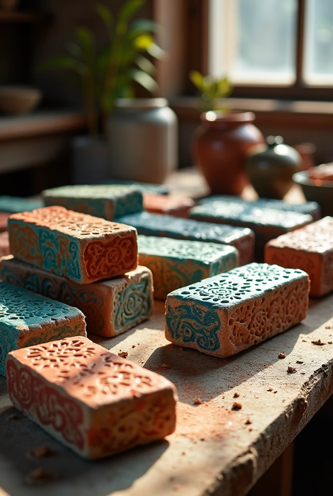 Ceramic bricks 