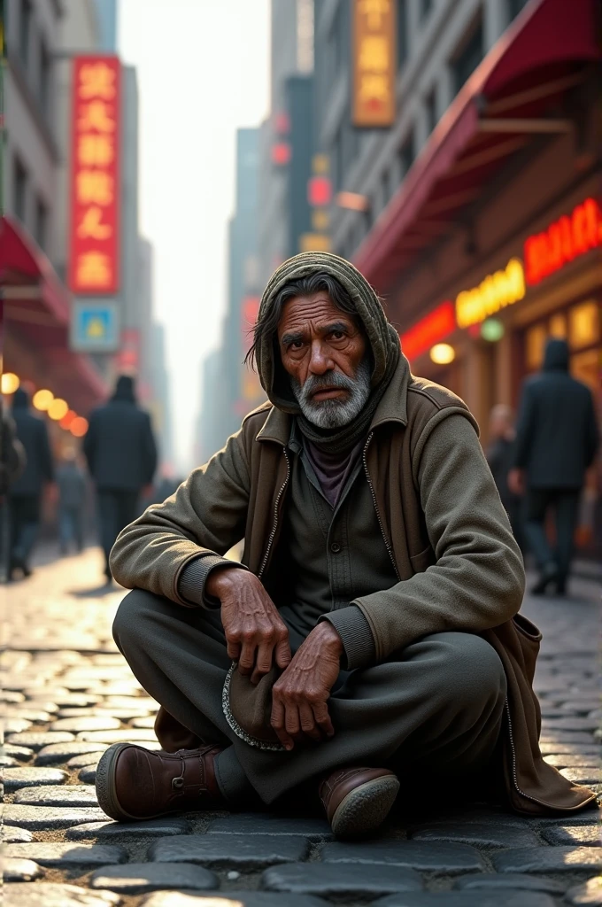 3d style beggar