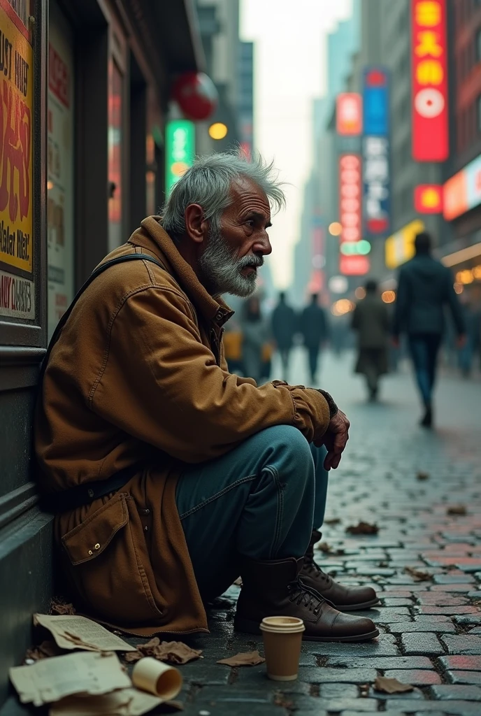 3d style beggar